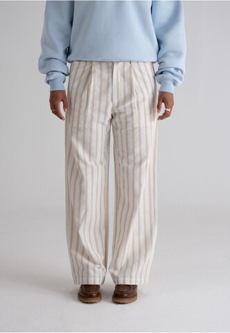 Loosefit Pantaloni con pieghe di Prohibited in beige