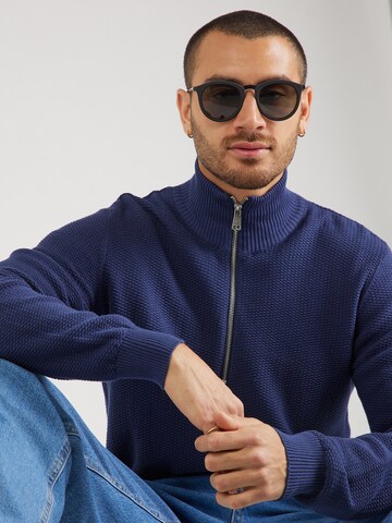 BLEND Trui in Blauw