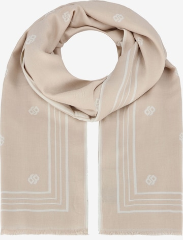 BOSS Shawl 'Yllie' in Beige: front