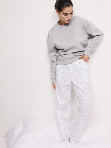 Marks & Spencer Pyjama in Grijs: voorkant