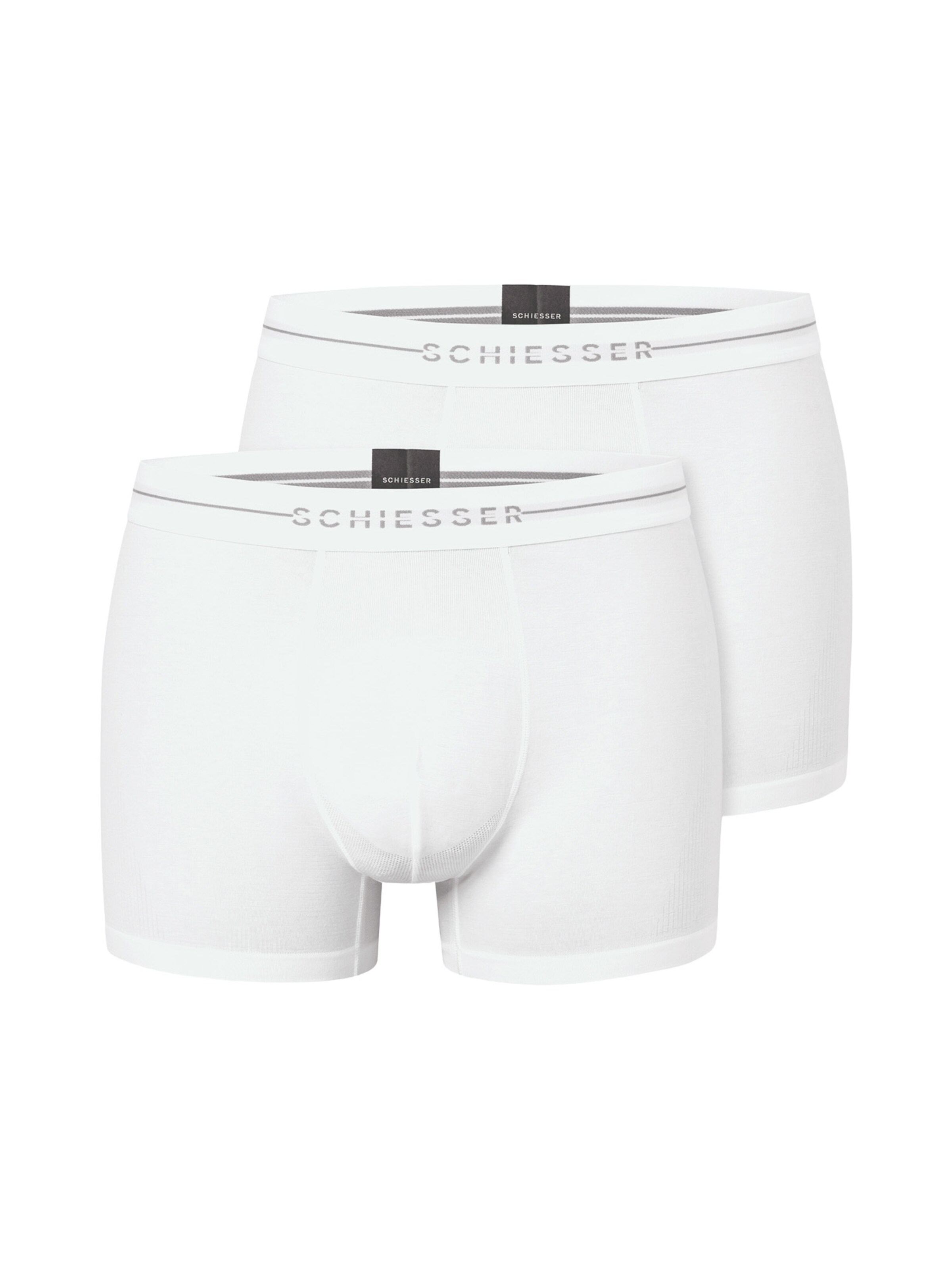 SCHIESSER Boxer shorts in White: front
