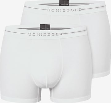 SCHIESSER Boxer shorts in White: front