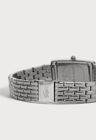 LACOSTE - Reloj analógico 'CROISETTE' en plata: atrás