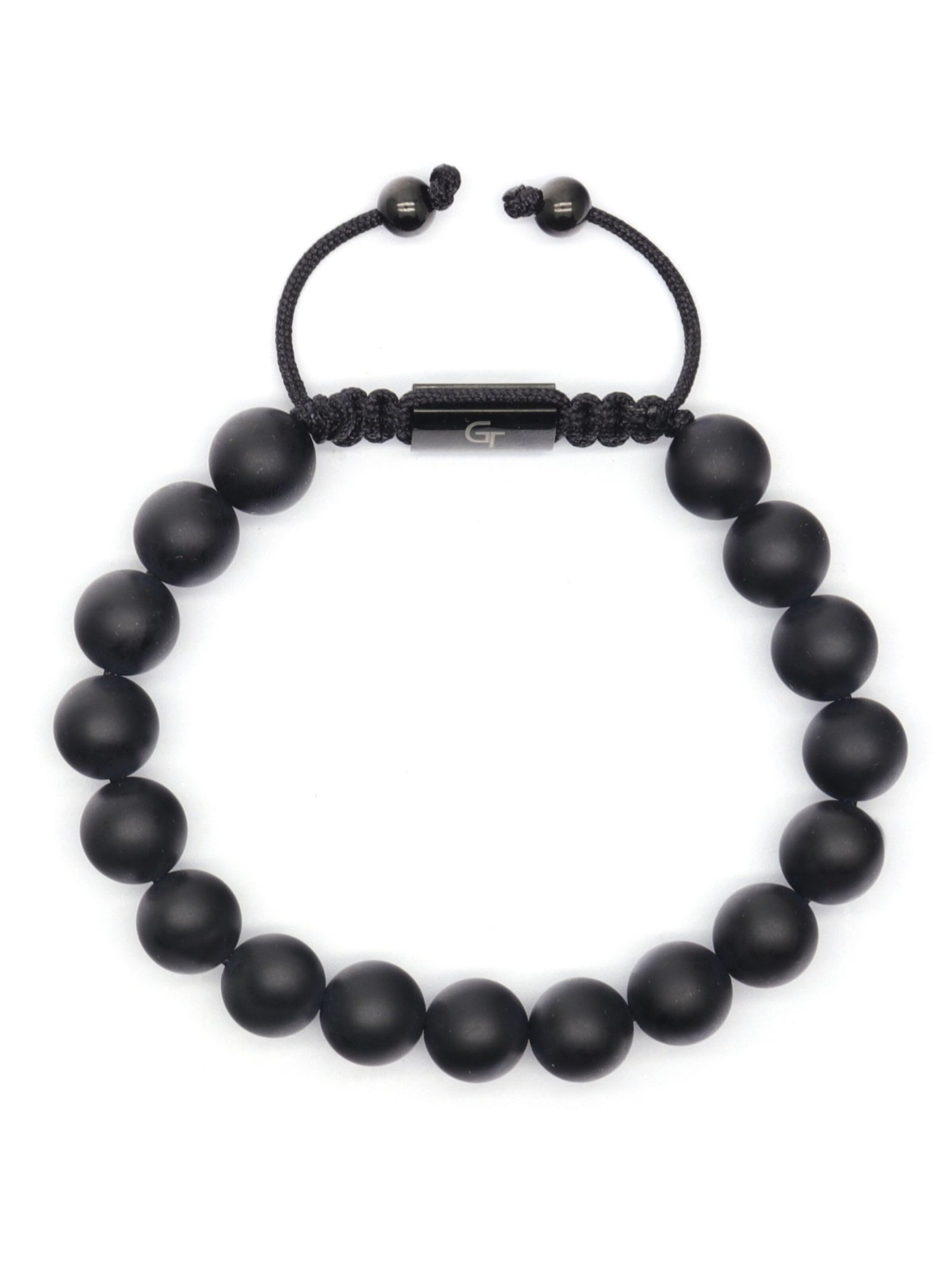 GT Collection Armband 'Single-Bead' in Schwarz