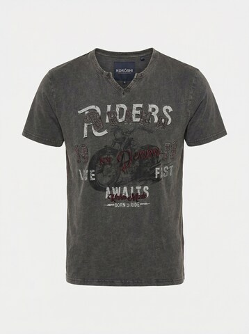 KOROSHI Shirt in Grijs