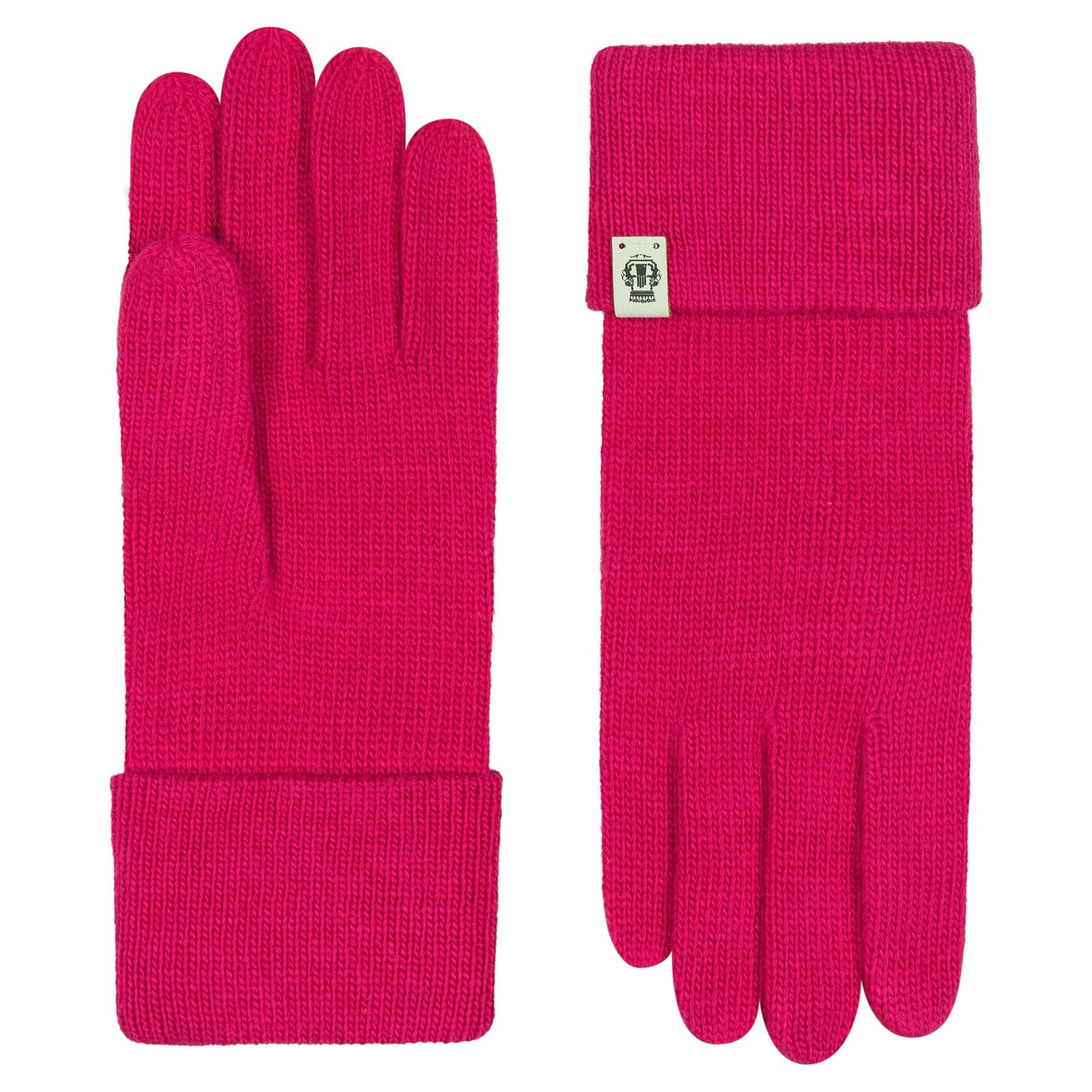 Roeckl Full finger gloves 'ESSENTIALS' in Pink: front