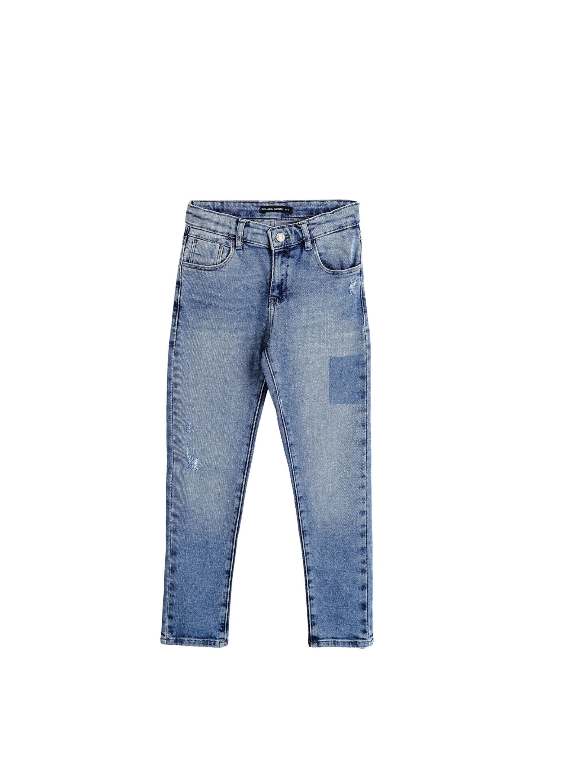 Solang Slimfit Jeans in Blauw: voorkant
