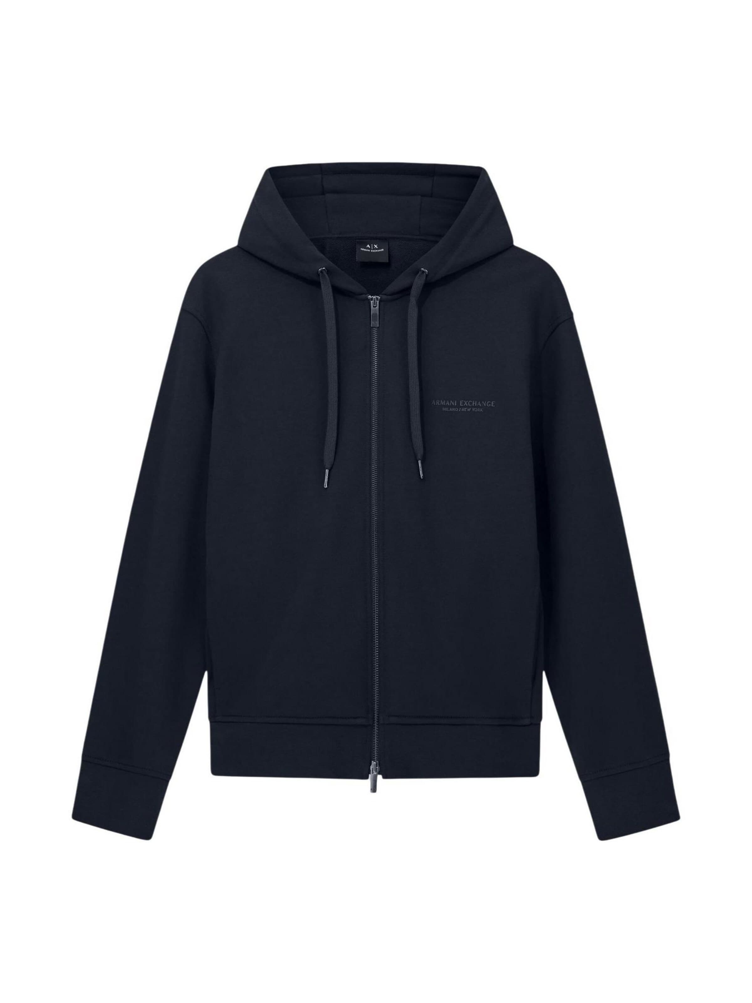 Giacca di felpa 'XM001293 AF20934' di ARMANI EXCHANGE in blu: frontale