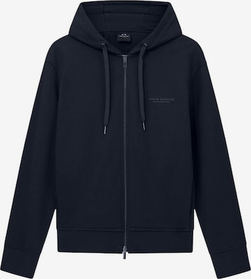 Giacca di felpa 'XM001293 AF20934' di ARMANI EXCHANGE in blu: frontale