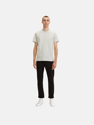 TOM TAILOR Slim fit Trousers in Black