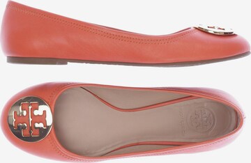 Tory Burch Flats & Loafers in 39 in Orange: front