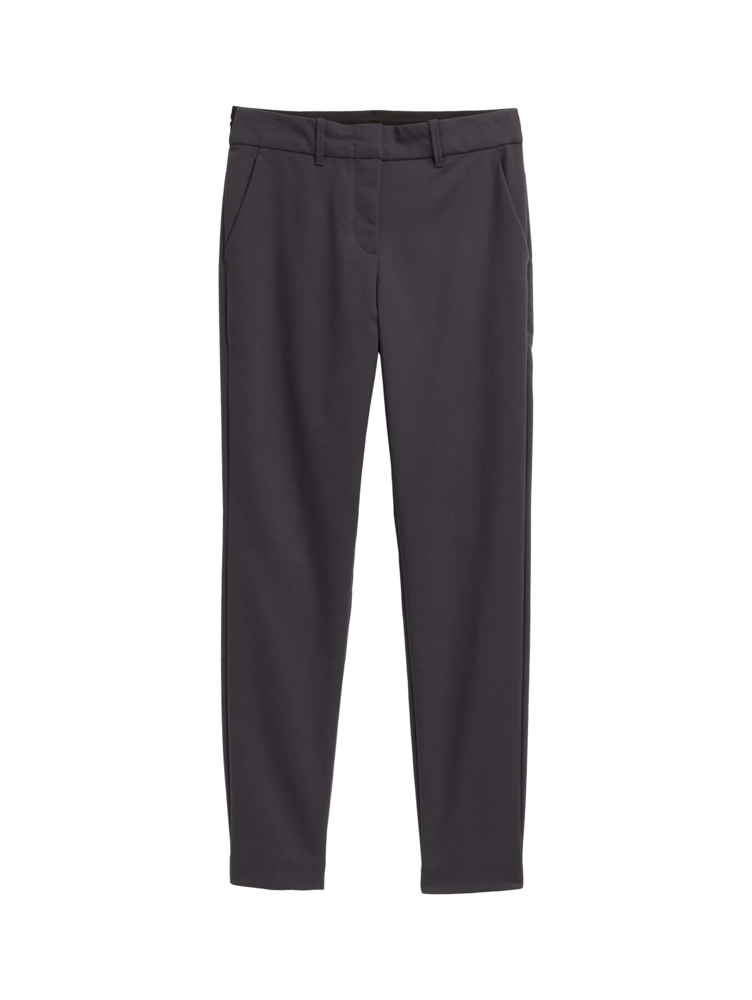 TOM TAILOR Trousers 'Mia' in Grey: front