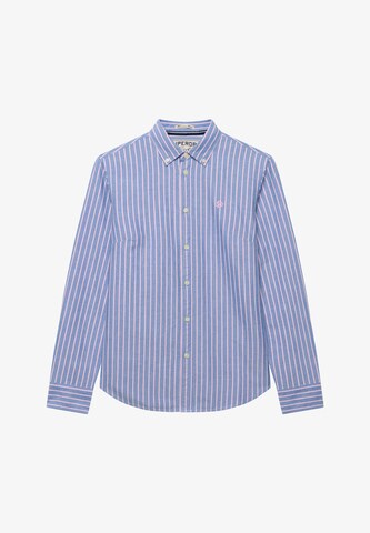 Superdry & Co Blouse 'Oxford' in Blauw