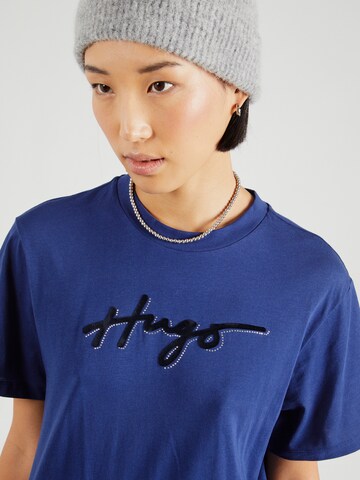 T-shirt HUGO en bleu