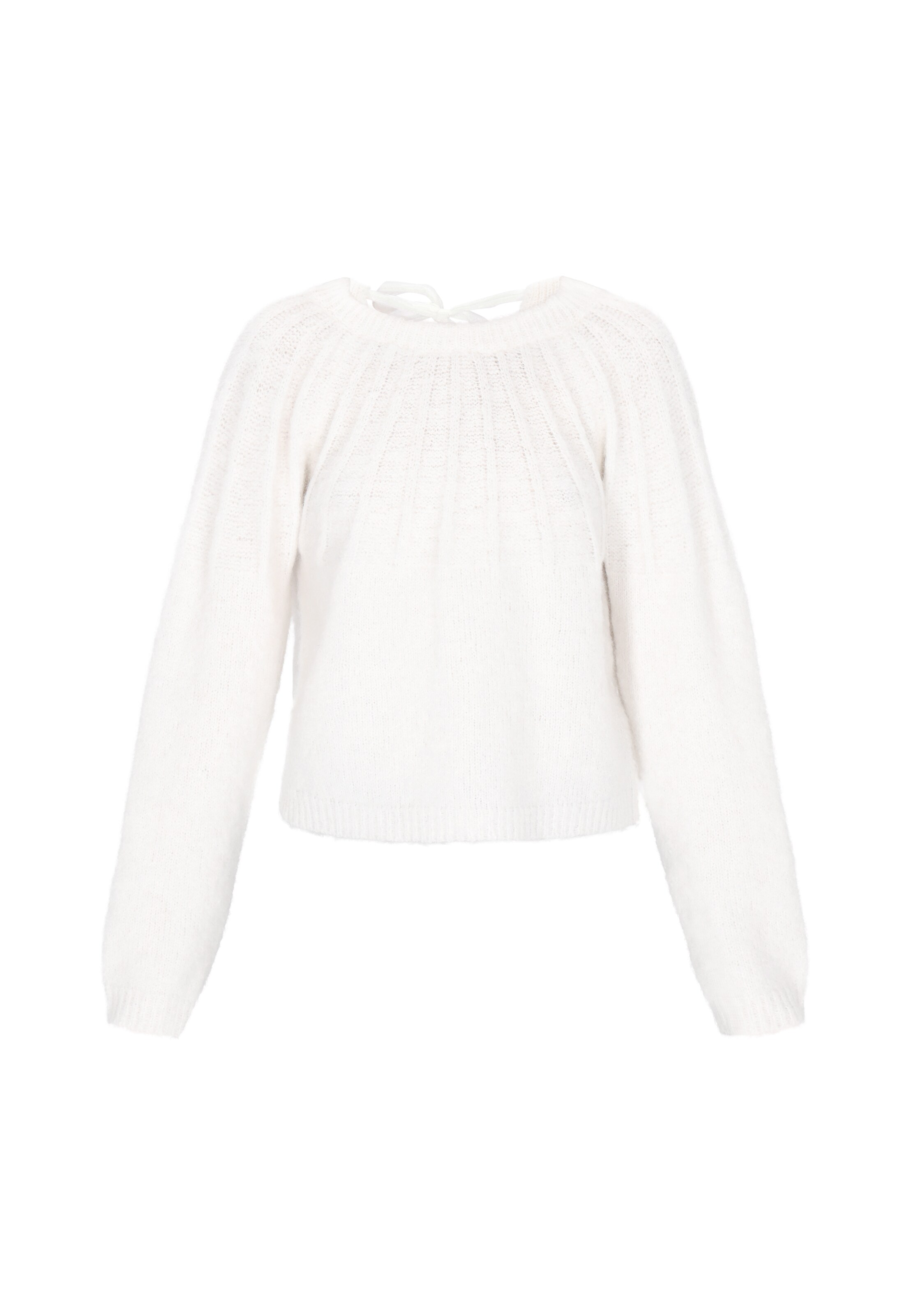 DreiMaster Vintage Trui in Wit: voorkant