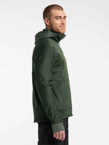 Haglöfs Athletic Fleece Jacket 'Betula' in Green