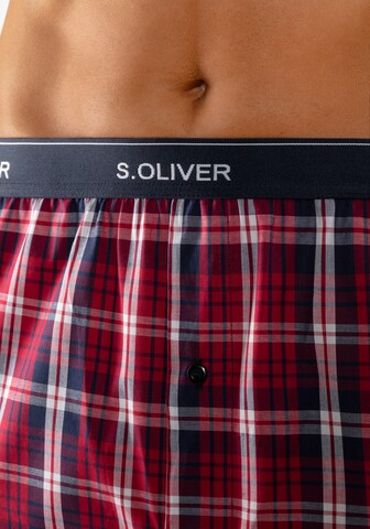 s.Oliver Pyjamahose in Rot