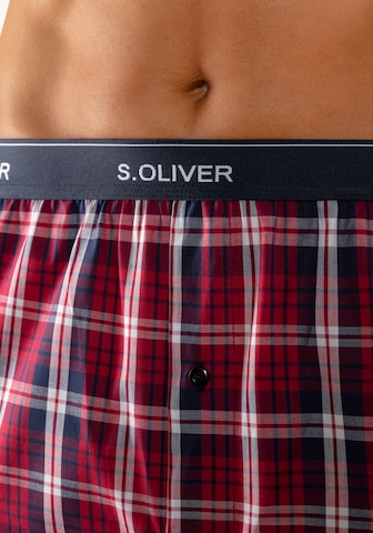 s.Oliver Pajama Pants in Red