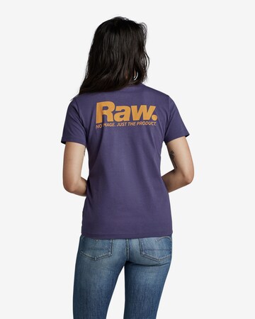 G-Star RAW Shirt in Lila