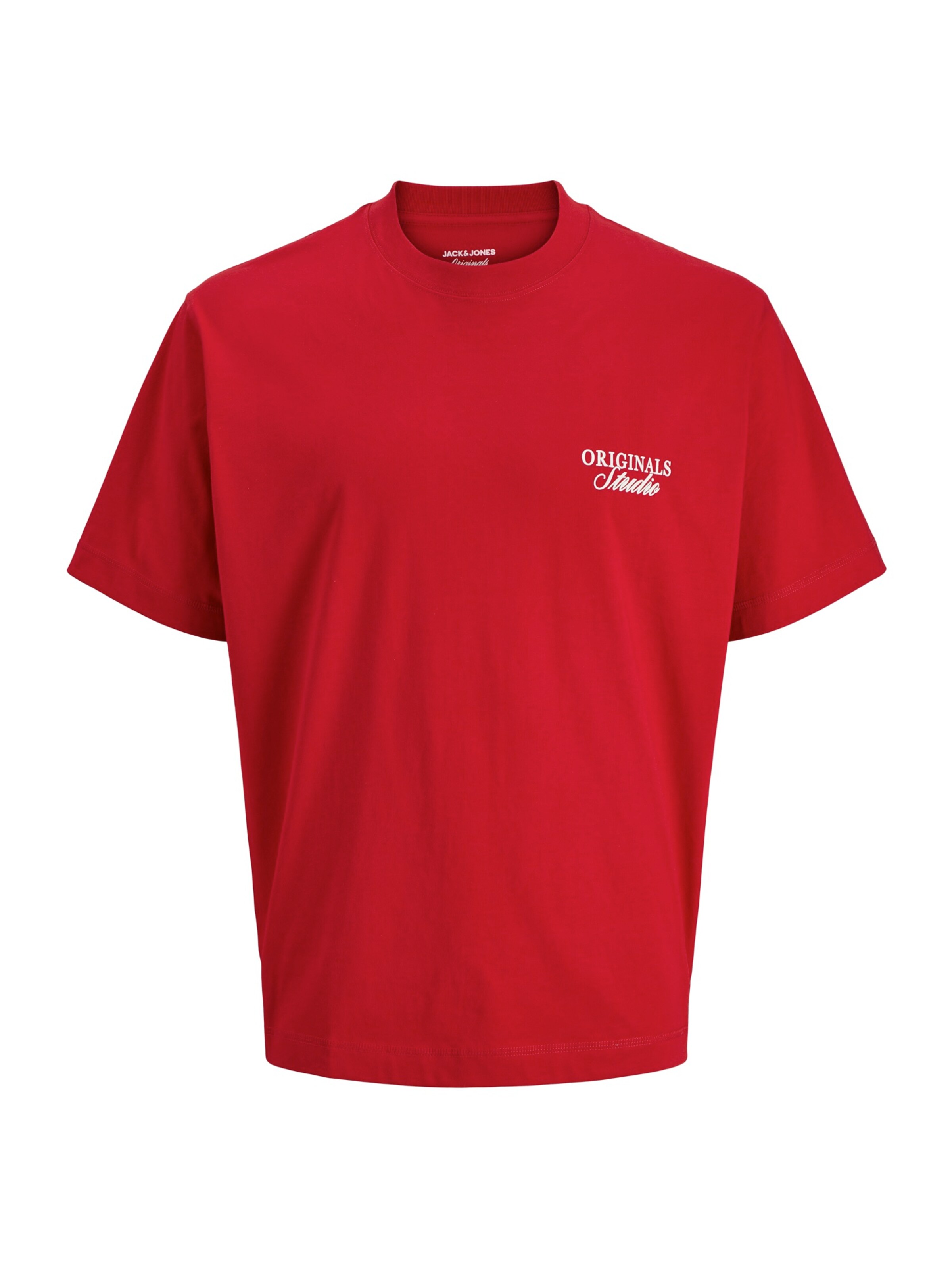 JACK & JONES Футболка 'JORNORREBRO' в Красный: спереди