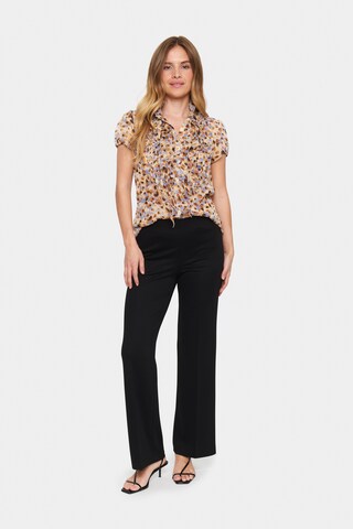 SAINT TROPEZ Bluse 'Lilja' i blandingsfarvet
