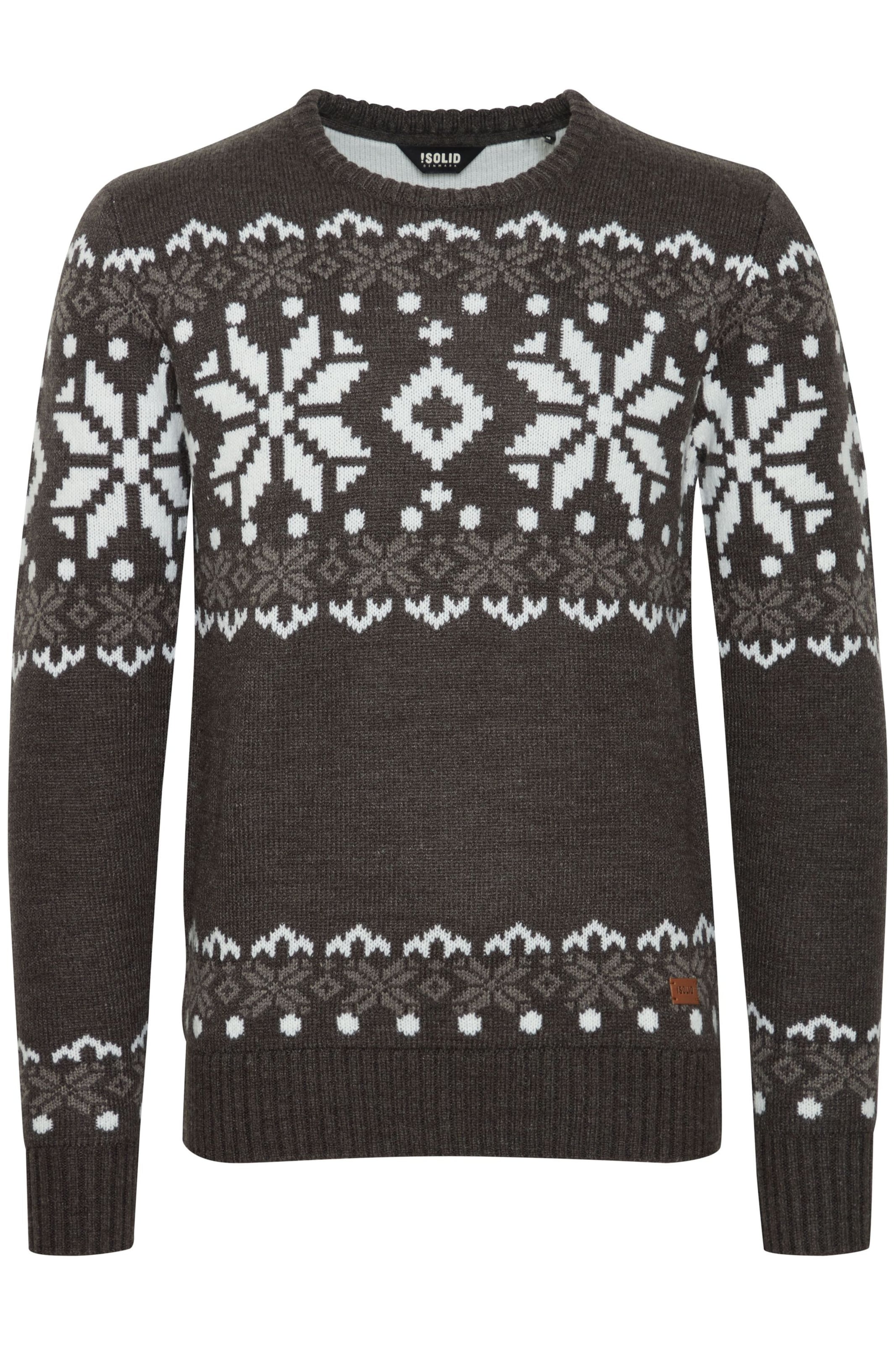 !Solid - Pullover 'Norwig' em cinzento: frente