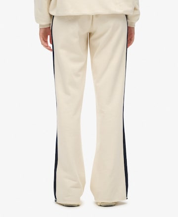 Loosefit Pantalon Superdry en blanc