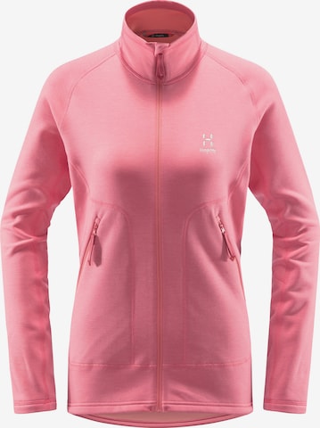 Haglöfs Funktionsfleecejacke 'Heron' in Pink: predná strana