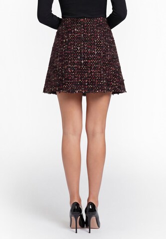 Jupe 'Festive' faina en noir