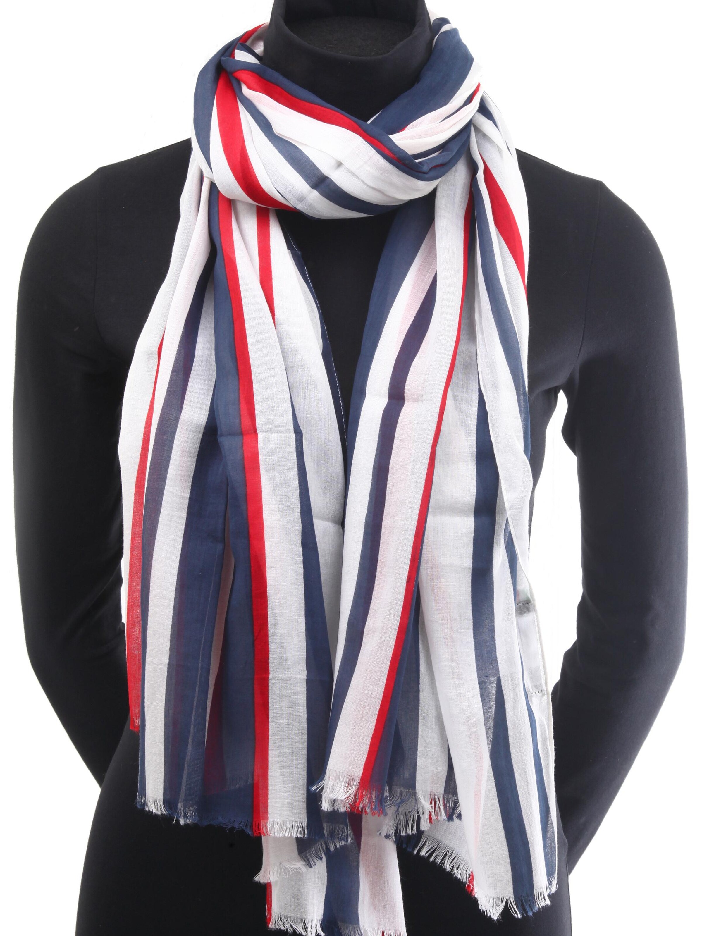COLLEZIONE ALESSANDRO Scarf 'Cannes' in White