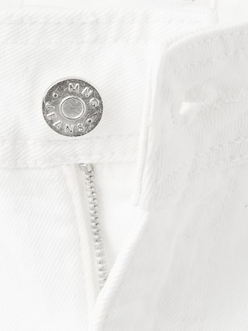MANGO Wide leg Jeans 'CATHERIN' in White