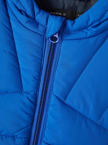 NAME IT Winter Jacket 'Memphis' in Blue