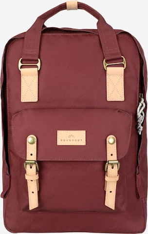 Doughnut Seljakott 'Macaroon Reborn', värv punane: eest vaates