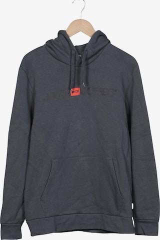 JACK & JONES Kapuzenpullover L in Grau: Vorderseite