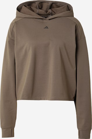 Sweat de sport 'POWER' ADIDAS PERFORMANCE en vert : devant