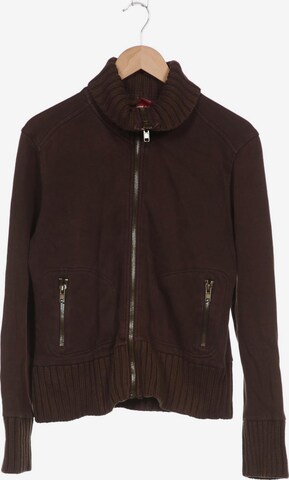 H&M Sweatshirt & Zip-Up Hoodie in L in Brown: front