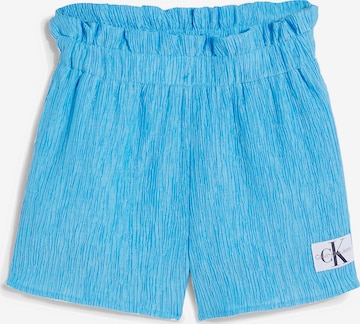 Calvin Klein Jeans Regular Broek in Blauw: voorkant