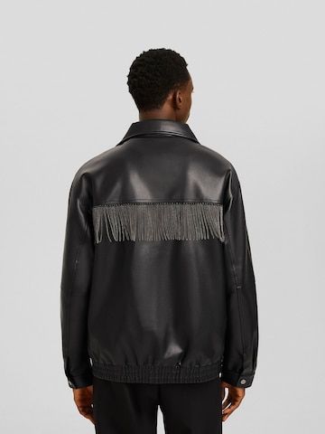 Bershka Between-season jacket in Black