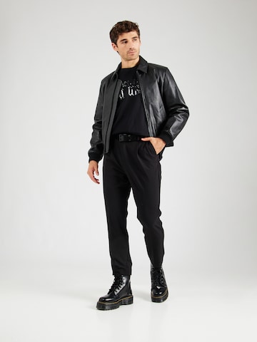 Versace Jeans Couture Тениска в черно