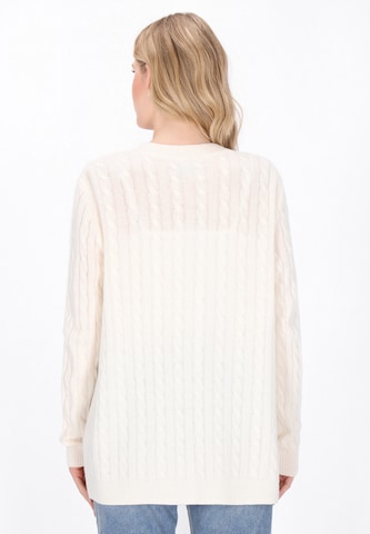 Cardigan DreiMaster Maritim en blanc
