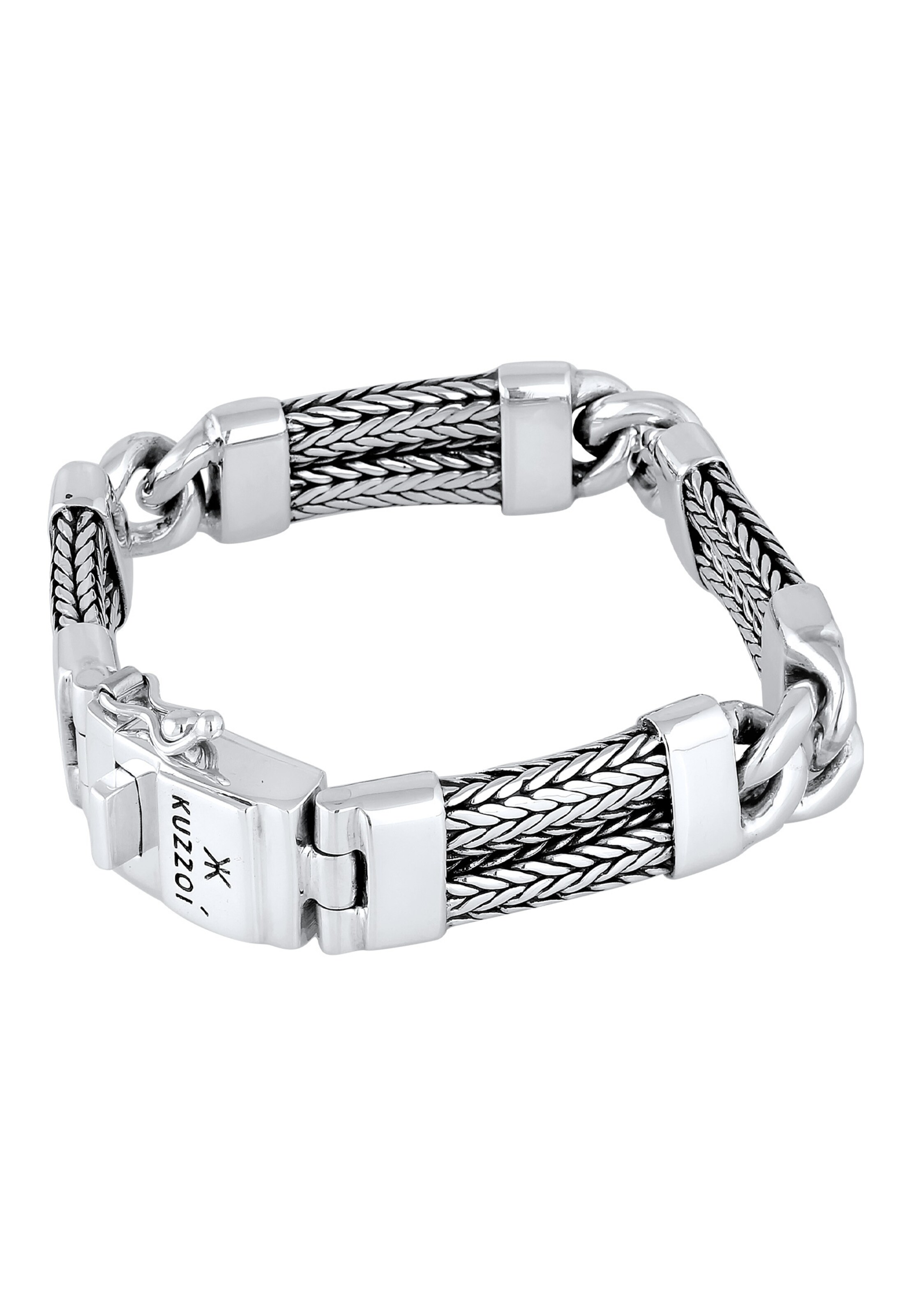 Bracelet 'Basic' KUZZOI en argent
