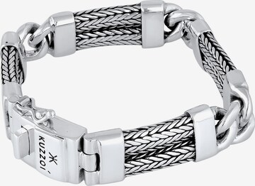 KUZZOI Armband 'Basic' in Silber