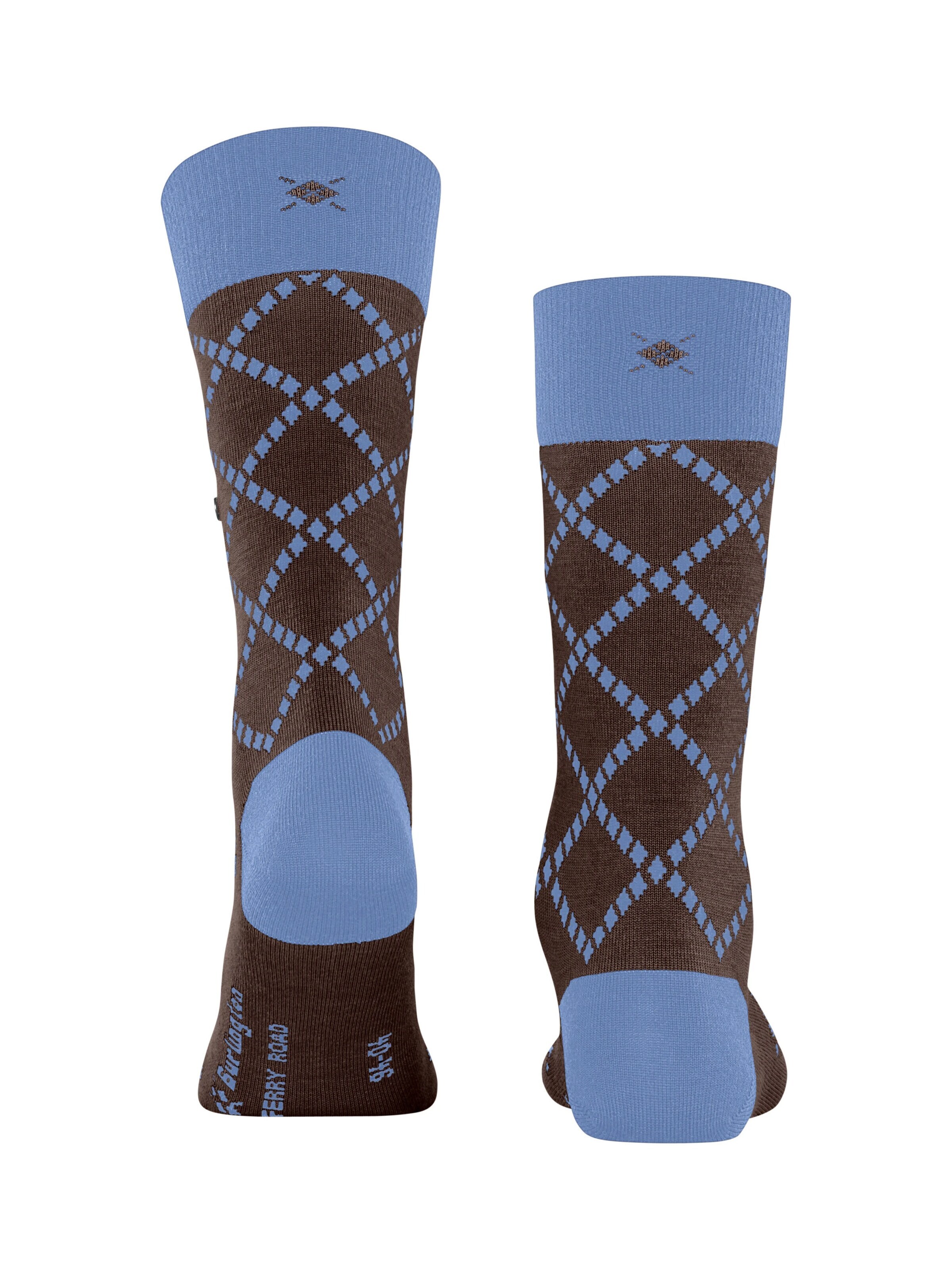 BURLINGTON Socks 'Ferry Road' in Brown