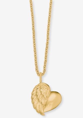 Herzengel Necklace in Gold: front