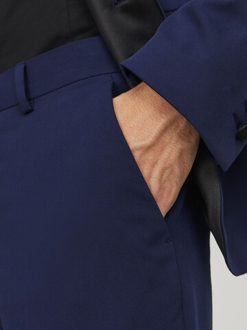 Coupe slim Pantalon à plis 'Franco ' JACK & JONES en bleu