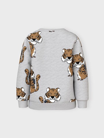 NAME IT Sweatshirt 'Stig' in Grau