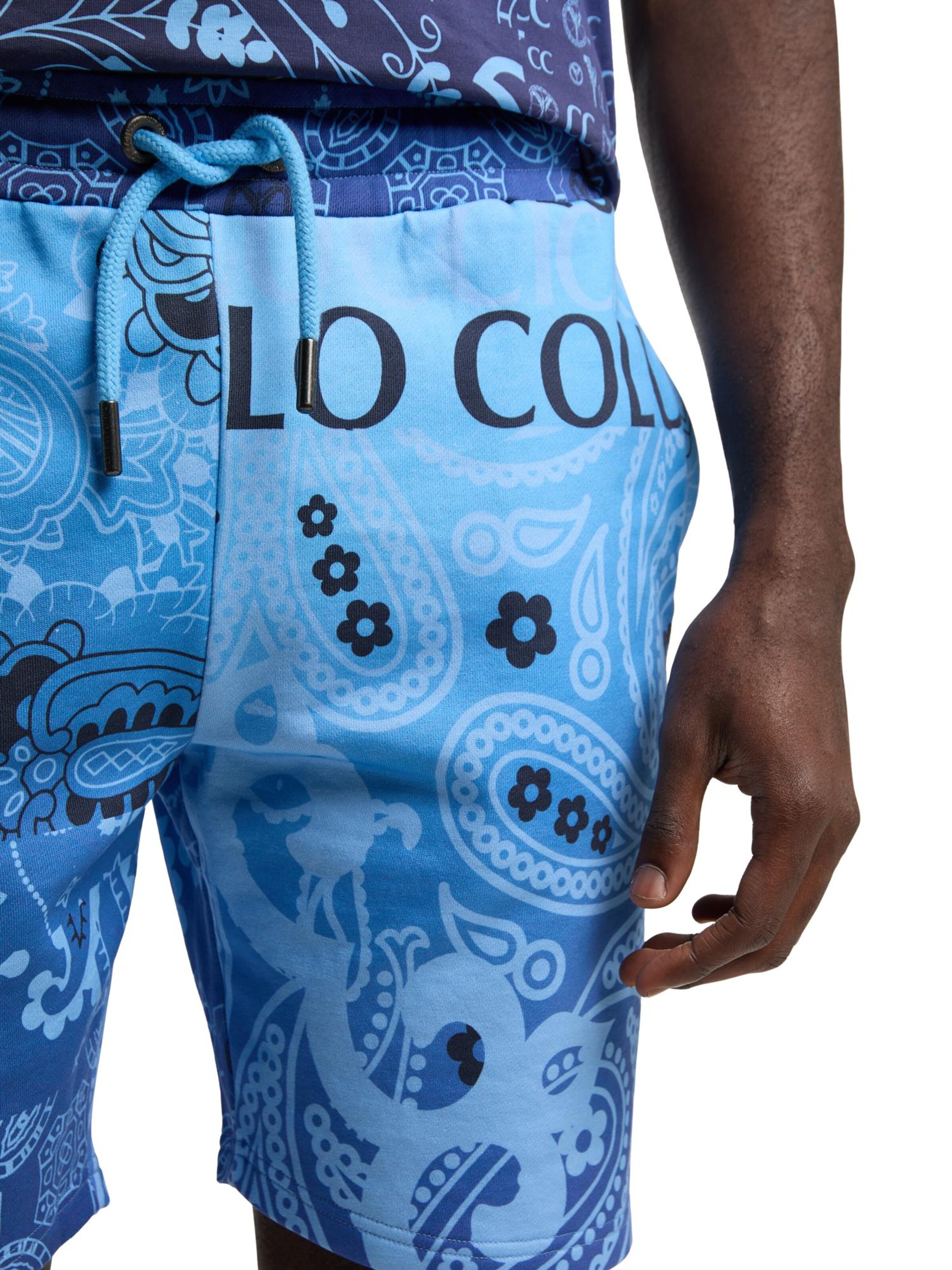 Carlo Colucci Regular Broek 'De Chiusole' in Blauw