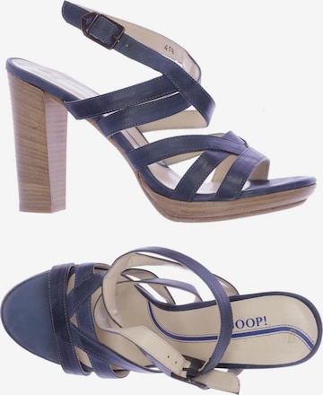 JOOP! Sandalen 41,5 in Blau: Vorderseite