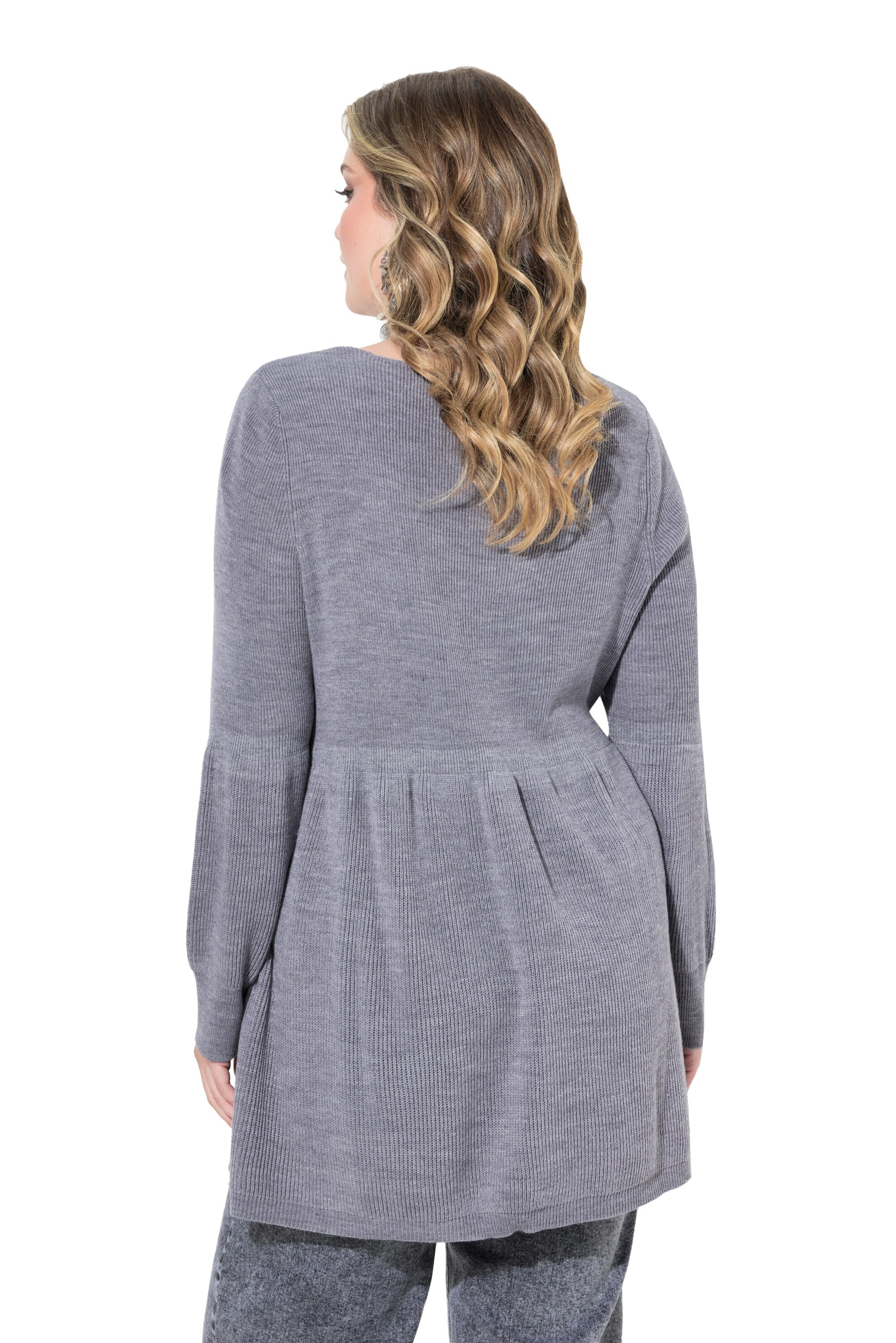 MIAMODA Sweater in Grey