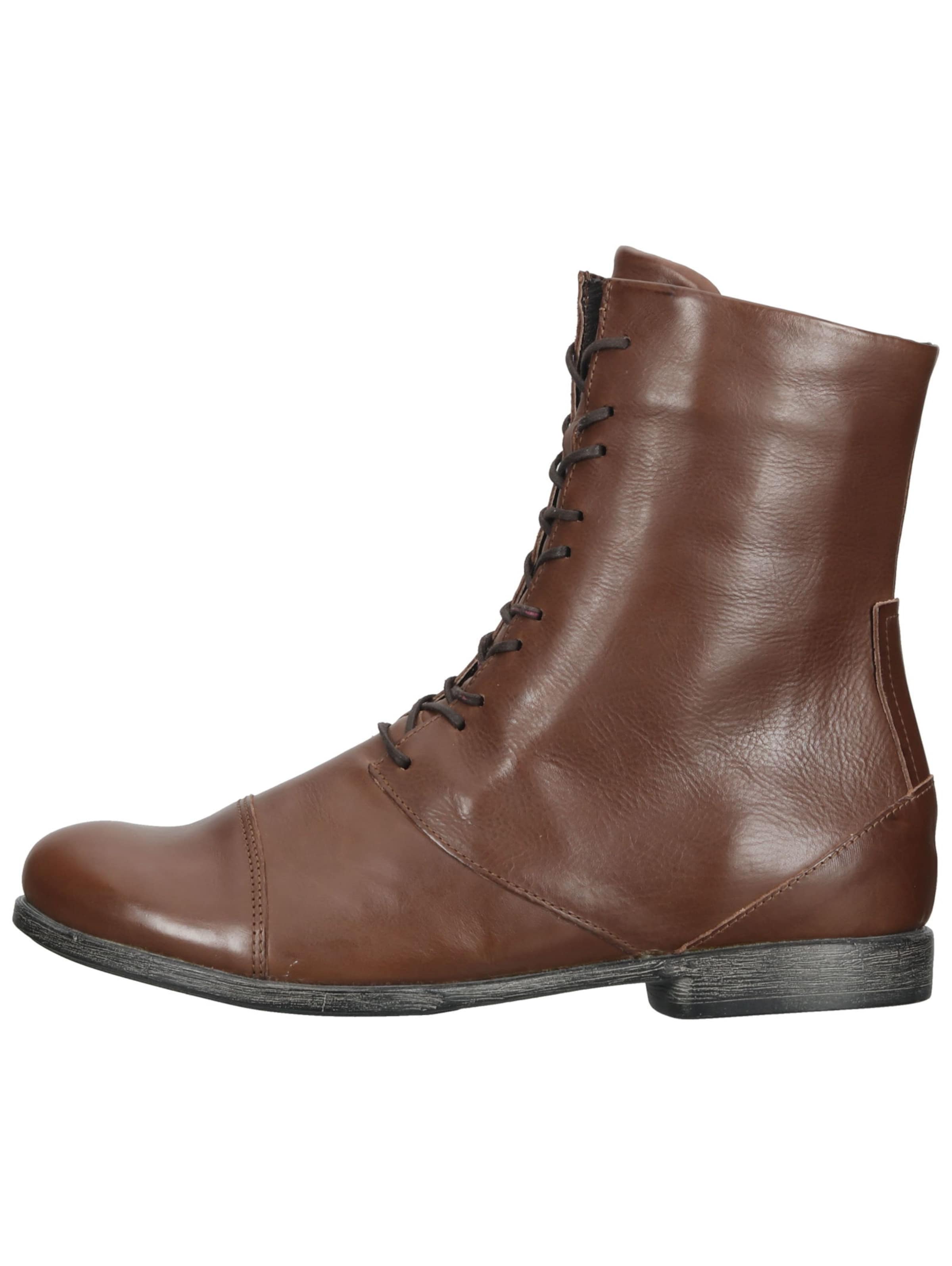 Bottines à lacets THINK! en marron